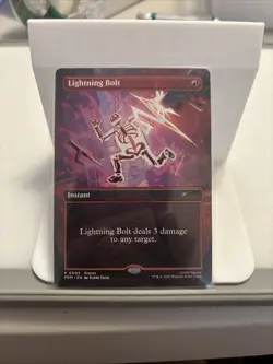 Lightning Bolt | Standard Showdown Promo PRM | MTG | TMNT | Borderless - Image 1