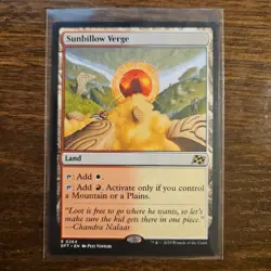 Sunbillow Verge 0264 Regular Rare Land MTG Aetherdrift NM - Image 1