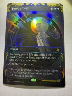FOIL Force of Will - Secrets of Strixhaven: Mystical Archive SOA MTG N/NM - Image 1