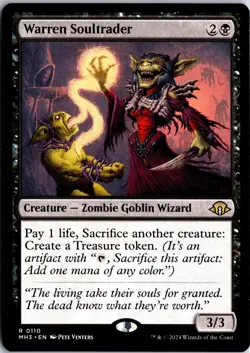 Warren Soultrader 110 R Modern Horizons 3 Magic: The Gathering NM/M - Image 1