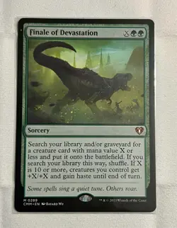Finale of Devastation Commander Masters Regular NM - Image 1