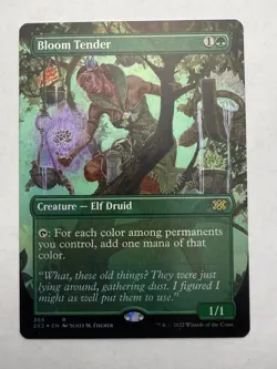 Bloom Tender (Borderless) 366 Double Masters 2022 MTG Foil NM - Image 1