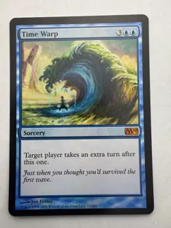 Time Warp 75 Mythic Magic 2010 (M10) MTG Foil Near Mint - Image 1