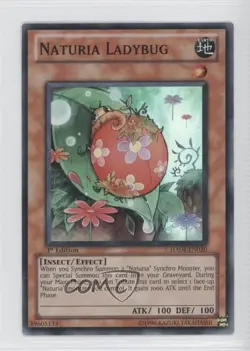 Naturia Ladybug 1st Ed. YuGiOh Hidden Arsenal 4: Trishula's Triumph #HA04-EN020 - Image 1