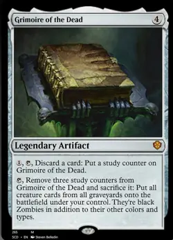 Grimoire of the Dead Light Play, English Magic the Gathering MTG Starter Command - Image 1