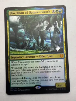 Uro, Titan of Nature's Wrath 229 Theros Beyond Death MTG Foil NM - Image 1