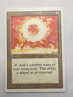 Sol Ring Uncommon Revised Edition MTG Near Mint - Image 1
