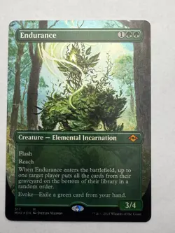 Endurance (Borderless) 317 Mythic Modern Horizons 2 MTG Foil NM - Image 1