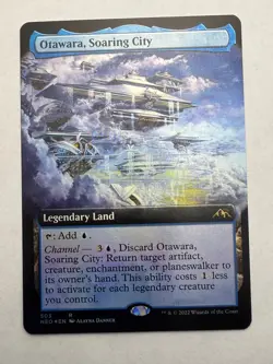 Otawara, Soaring City (Extended Art) 503 Kamigawa: Neon Dynasty MTG Foil NM - Image 1