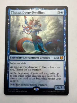Thassa, Deep-Dwelling 71 Promo Pack: Theros Beyond Death MTG Foil NM - Image 1