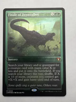 Finale of Devastation (Foil Etched) 559 Commander Masters MTG Foil NM - Image 1