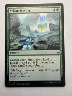 Sylvan Scrying 192 Uncommon The List Reprints MTG Near Mint Foil - Image 1