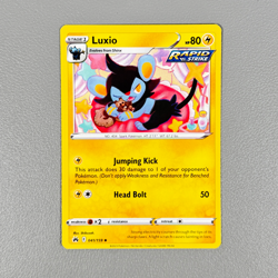 Pokemon TCG Card - Luxio 41/159 Rapid Strike | Uncommon | 2023 Crown Zenith | NM - Image 2