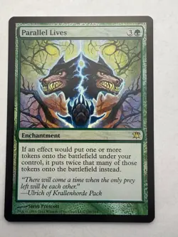 Parallel Lives 199 Rare Innistrad MTG Foil Near Mint - Image 1