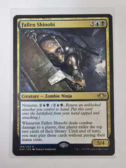 Mtg - Fallen Shinobi - Modern Horizons (MH1) - Rare - #199 - NM - Image 1