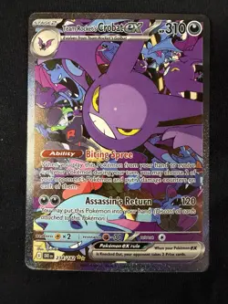Pokemon TCG Team Rockets Crobat EX Destined Rivals #234/182 - Image 1