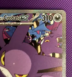 Pokemon TCG Team Rockets Crobat EX Card 234/182 Destined Rivals - Image 3