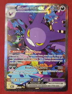 Pokemon TCG Team Rockets Crobat EX Destined Rivals #234/182 Mint! - Image 1