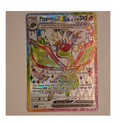 Pokemon TCG Flygon EX Surging Sparks Ultra Rare Full Art Holo 222/191 310HP Eng - Image 1