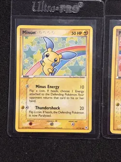 Pokemon TCG Minun 67/101 & Plusle 69/101 Hidden Legends Collection 2004 NM-MT - Image 2