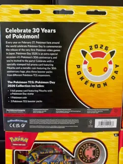 2026 Pokemon Day 30th Anniversary Collection Box Lot of 10 Individual Sets - Image 4
