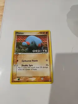 Pokemon TCG - Phanpy 69/107 EX Deoxys Reverse Holo Yuka Morii Vintage Common - Image 2