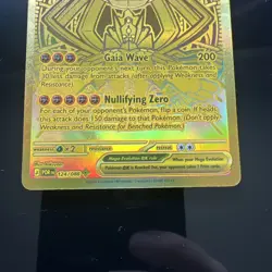 Pokemon Perfect Order Mega Zygarde EX Gold Mega Hyper Rare 124/88 - Image 4