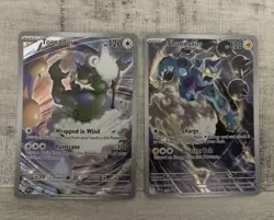 Pokemon TCG Thundurus SVP 209 + Tornadus SVP 210 ETB Black Star Promo Lot NM - Image 1