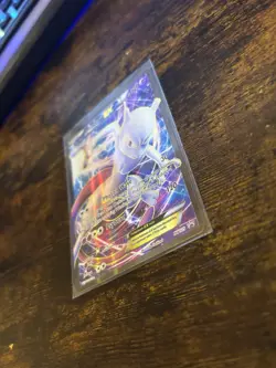 Mewtwo EX XY125 Full Art Black Star Promo Holo Pokemon Card Full Art Rare NM - Image 5