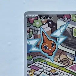 Pokemon TCG Rotom 197/182 Illustration Rare Destined Rivals Holo NM - Image 2