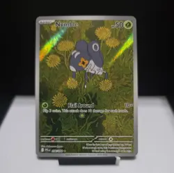 Pokemon TCG Nymble Illustration Rare 096/094 Full Art Holo Phantasmal Flames NM - Image 1
