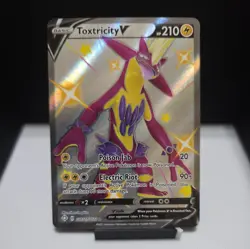 Toxtricity V SV112/SV122 Shining Fates - Pokemon TCG - Full Art - Mint - Image 1