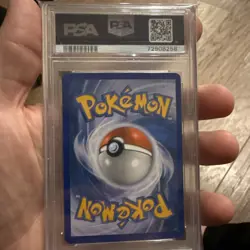 2005 Pokemon EX Unseen Forces URSARING Holo Card #18 PSA 8 - Image 5