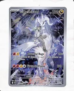 Pokemon - N's Reshiram 167/159 Journey Together - Illustration Rare- NM - Image 1