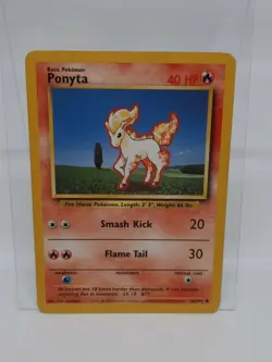 PONYTA - Base Set - 60/102 - Common - Pokemon Card - LP - Image 1