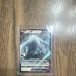 Pokemon Lugia V Ultra Rare Prize Pack Series Cards Holo 138/195 220 HP - Image 1