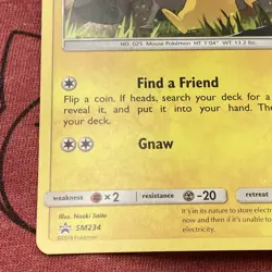 Pokemon Pikachu SM 234 Promo Holo Pokemon TCG and sm235 - Image 5
