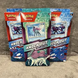 3 Pokemon TCG Knock Out Collection Suicune & Kyogre Booster Promo 2 Sealed Packs - Image 1