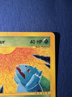 Pokemon TCG Bulbasaur 95/165 Expedition Non Holo - Image 5