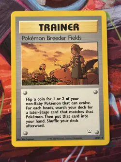 Neo Revelation #62/64 Pokemon Breeder Fields - Image 1