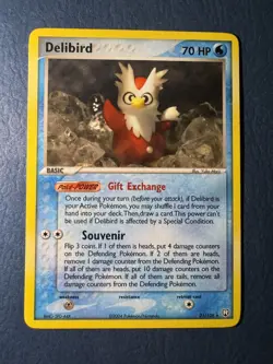 Pokemon TCG Delibird 21/107 Team Rocket Returns - Image 1