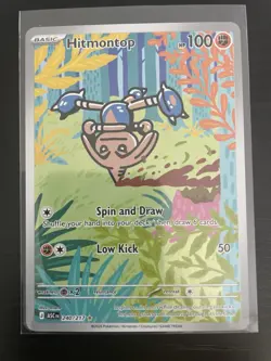 Pokemon TCG Hitmontop 240/217 Me: Ascended Heroes Illustration Rare Near Mint - Image 1