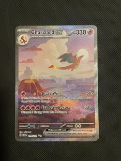 Pokemon Tcg Charizard EX 199/165 Scarlet & Violet 151 SIR Full Art - 151 - Image 1