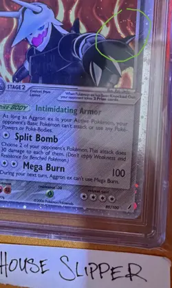 Aggron ex 89/100 Crystal Guardians Holo CGC 8.5 SWIRL 🌀 Pokemon - Image 5