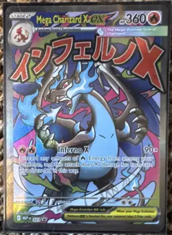 Mega Charizard X EX 023 Mega Evolution Promo Holo EX English 360 HP Stage 2 - Image 1