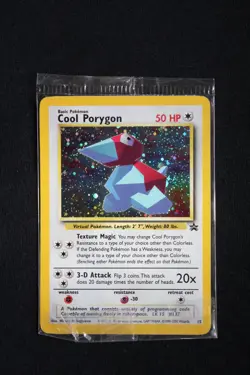 Pokemon Cool Porygon #15 Holo WoTC Promo SEALED - Image 1
