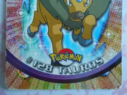 TAUROS #128 - TOPPS TV ANIMATION EDITION 1999 - CARTE POKEMON - BON ETAT - Image 3