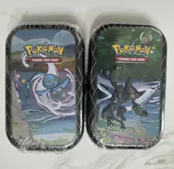 Pokemon TCG Shining Fates Mini 2 Tin Pack Set Sealed - Image 1