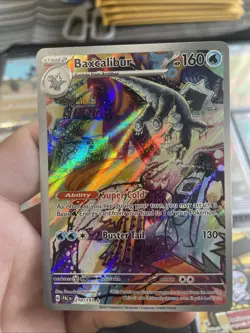 Pokemon Baxcalibur 210/193 Sv02 Paldea Evolved Illustration Rare Holo 160 HP Eng - Image 1