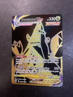 Duraludon VMAX TG30/TG30 Full Art Ultra Rare Gold Silver Tempest Pokemon - MINT - Image 1